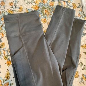 Figs grey performance leggings